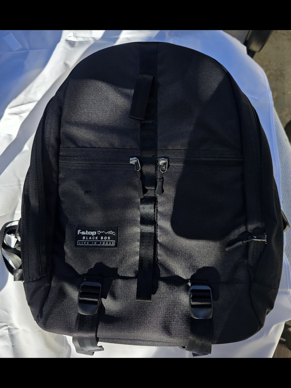Black Box Camera Backpack in Black